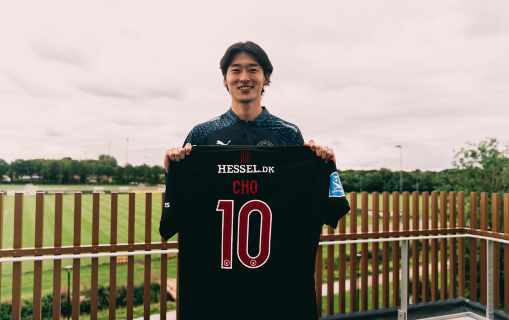 Cho Gue-Sung er med i truppen mod Hvidovre for FC Midtjylland.