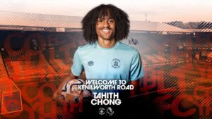Tahith Chong er ny Luton-spiller.