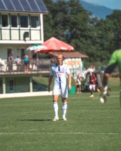 Kasper Dolberg fik første Anderlecht-minutter i benene mod Sparta Prag.