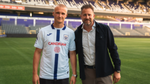 Jesper Fredberg er svært tilfreds med at have hentet Kasper Dolberg til Anderlecht.