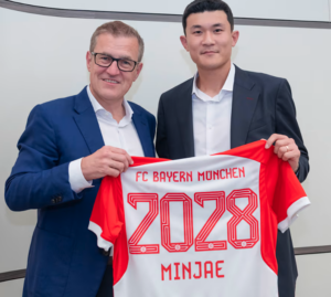 Kim Min Jae er ny spiller i Bayern München