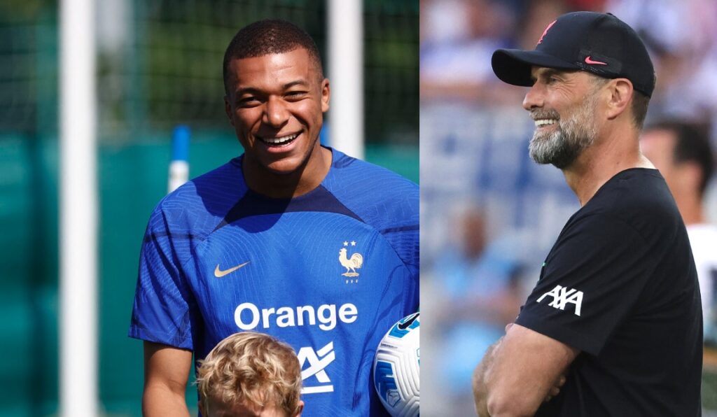 Liverpool-manager Jürgen Klopp reagerer nu på rygterne om Kylian Mbappé.