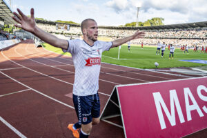Nicolai Poulsen tror på et godt resultat for AGF mod OB på søndag.