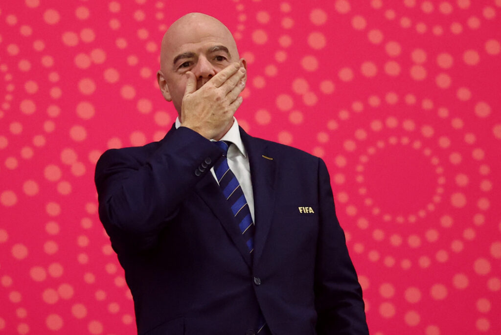 Gianni Infantino kritik Danmark