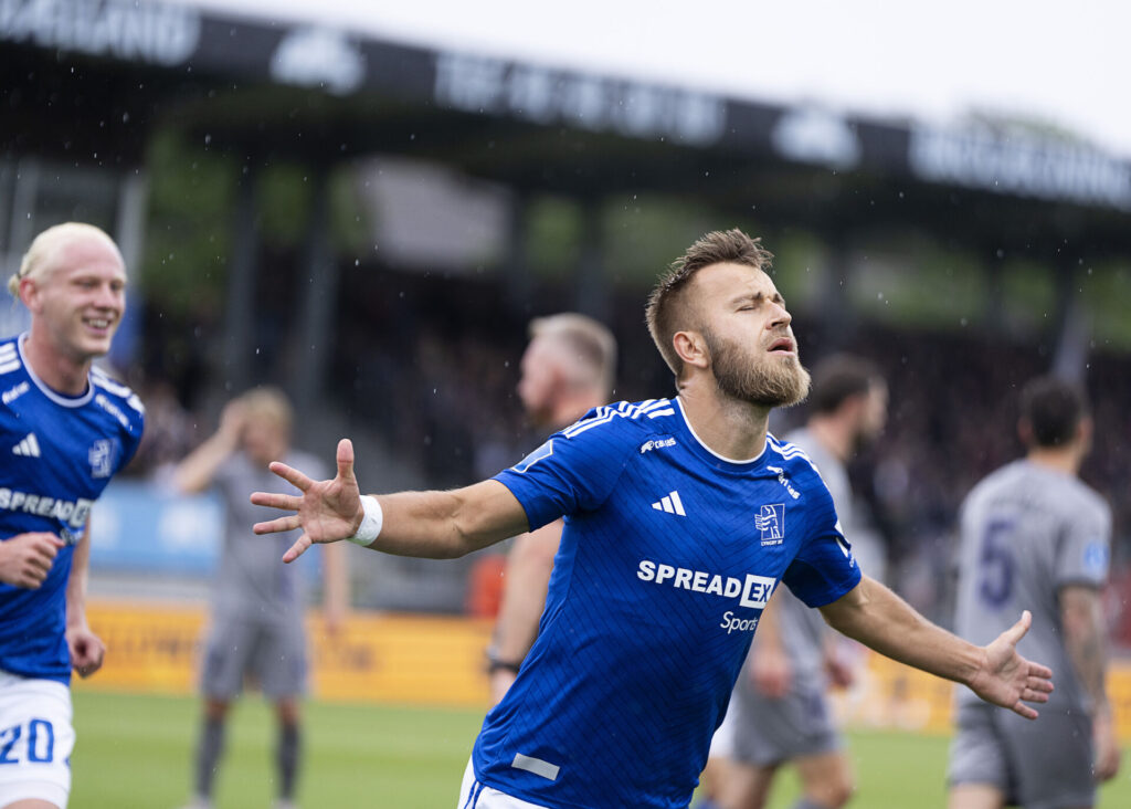 Lyngby sejrede sikkert over FC Midtjylland i Superligaen.