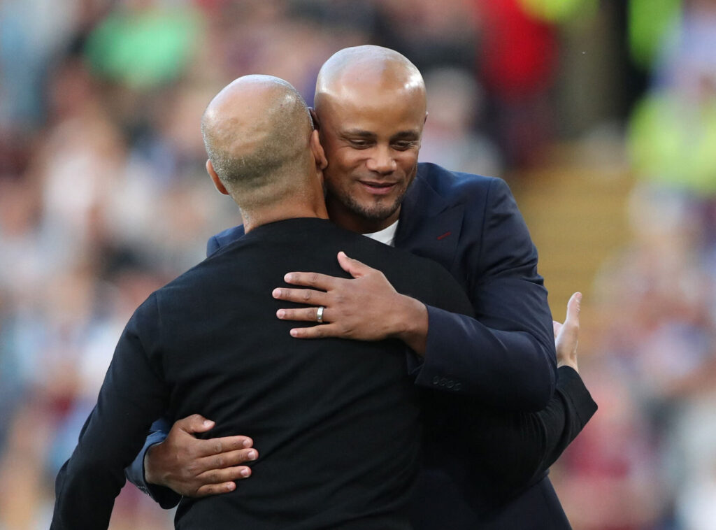 Vincent Kompany om Pep Guardiola.