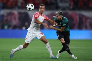 Yussuf Poulsen og co. vandt fredag aften over Stuttgart.