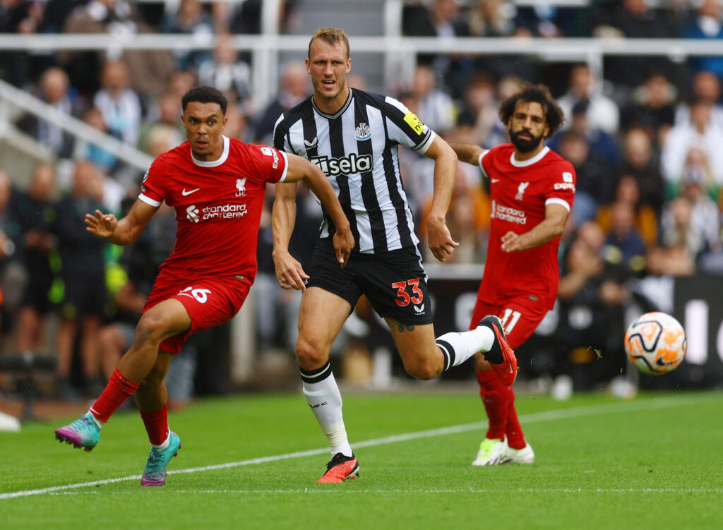 Liverpool gæster Newcastle i Premier League.