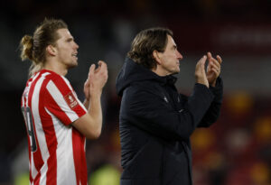 Brentfords Mads Bech Sørensen kan være på vej til Anderlecht.