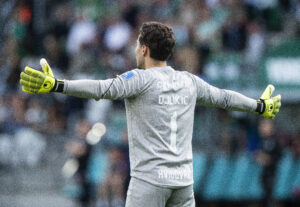 Hvidovre IF's Filip Djukic forklarer toilet-situation