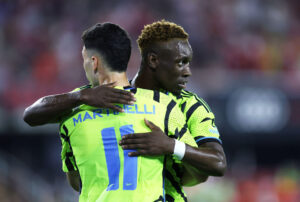 Folarin Balogun er tæt på at være fortid i Arsenal ifølge transferjournalist Fabrizio Romano.