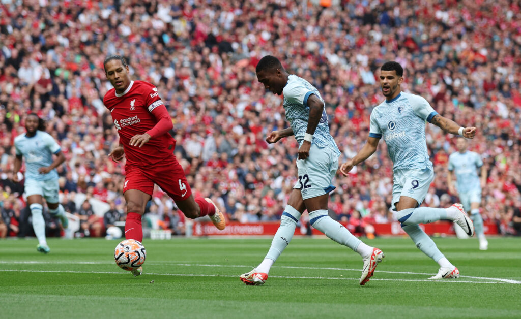 Bournemouth drager til Liverpool, når Anfield danner rammen om Premier League-fodbold for første gang denne sæson.