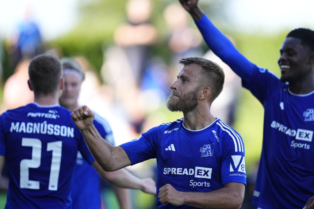 Lyngby slog Randers FC i superligakampen på et meget sent mål.