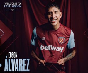 Premier League-klubben West Ham har netop præsenteret mexicanske Edson Alvarez, der kommer til klubben fra hollandske Ajax.