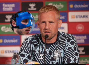 Kapser Schmeichel er angiveligt ikke på vej til at afløse Kamil Grabara i FCK.