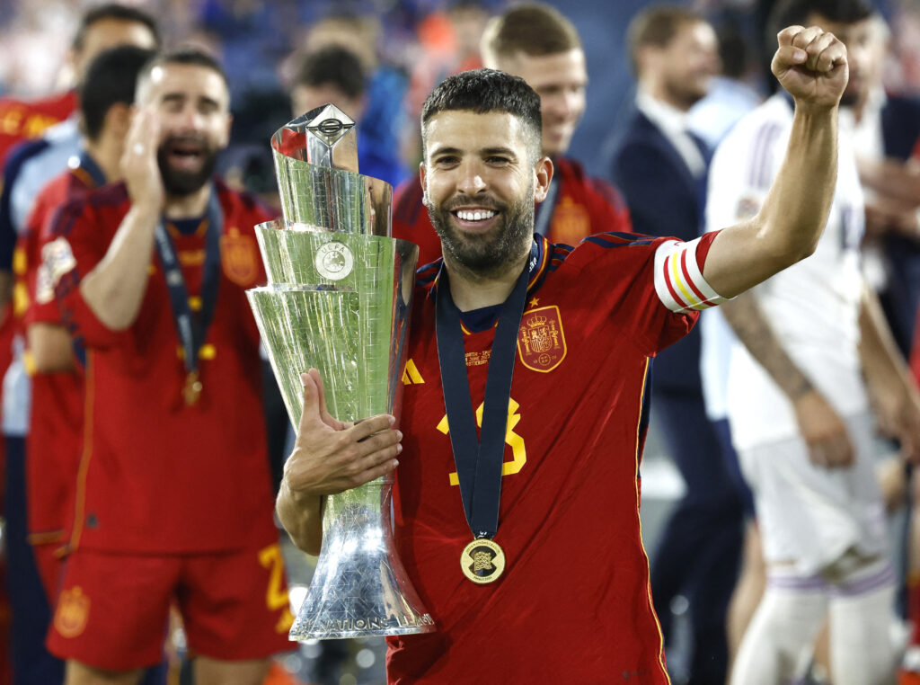 Jordi Alba stopper efter alt at dømme på det spanske landshold.