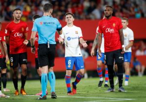 FC Barcelona var i problemer mod Mallorca tirsdag aften