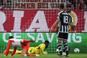 Andre Onana dropper fælt mod Bayern Munchen-