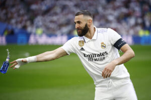 Benzema i sin tid i Real Madrid.