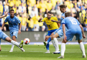Josip Radosevic er nu den udlænding med flest Superliga-kampe i Brøndby.