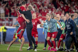 Pierre-Emile Højbjerg sørgede for dansk sejr mod Finland.