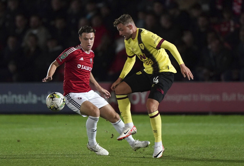 JAcob Bruun Larsen scorer første Burnley-mål