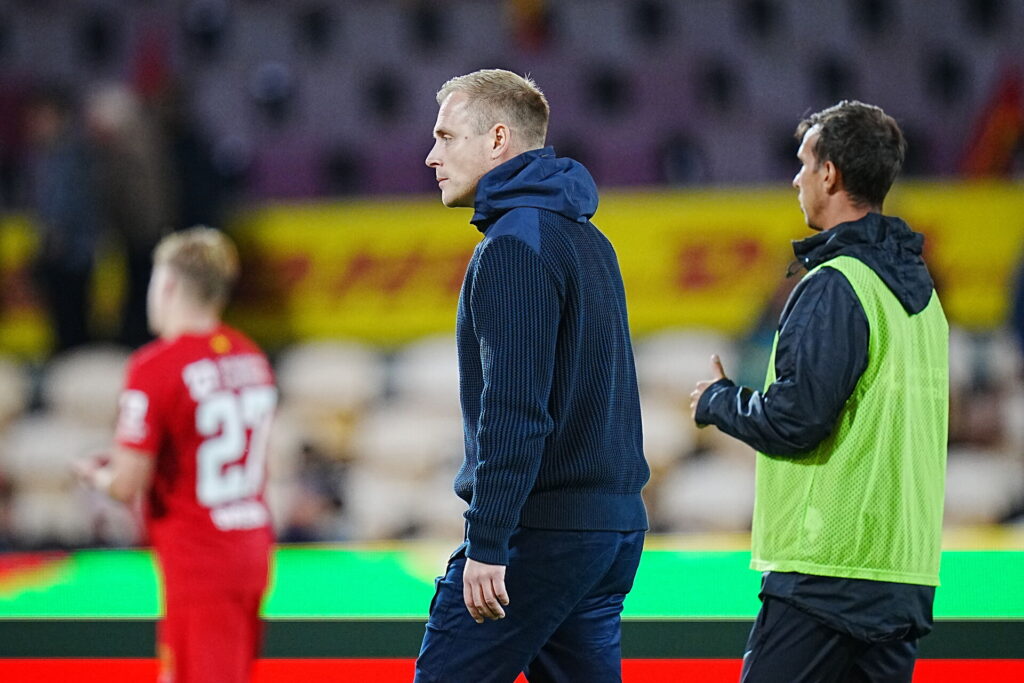 Johannes Hoff Thorup savnede ærgerrighed fra sine spillere i mandagens kamp mod Hvidovre