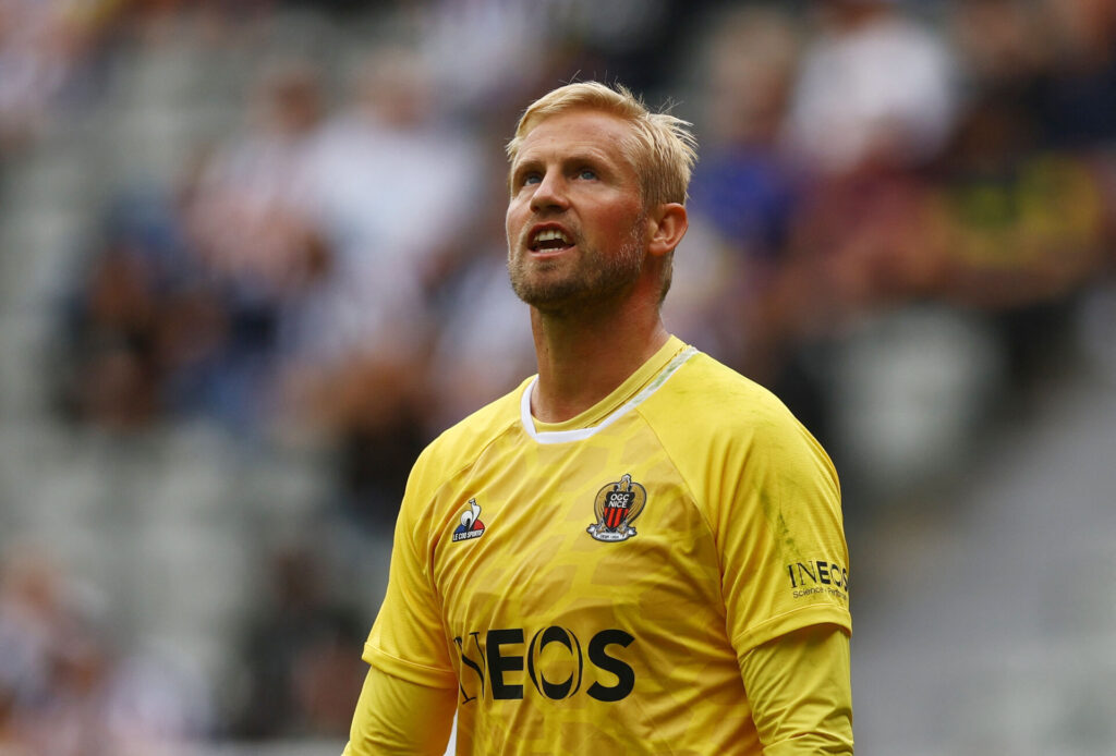 Kasper Schmeichel har fået ophævet sin kontrakt i Nice.