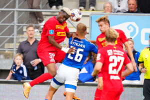 Lyngby og FC Nordsjælland delte pointene i Superligaen.