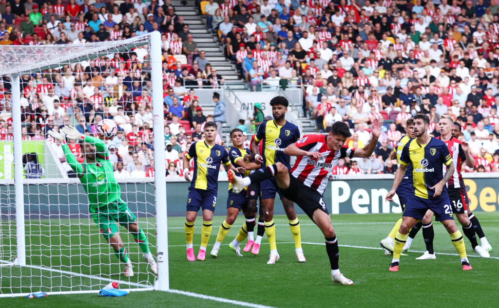 Se mål og highlights fra Brentford mod Bournemouth i Premier League.