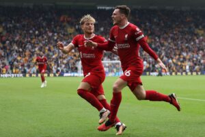 Mål og Highlights fra kampen mellem Wolverhampton Liverpool.