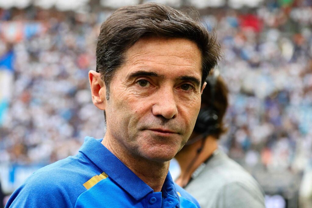 Marcelino mens han var træner for Marseille i Ligue 1