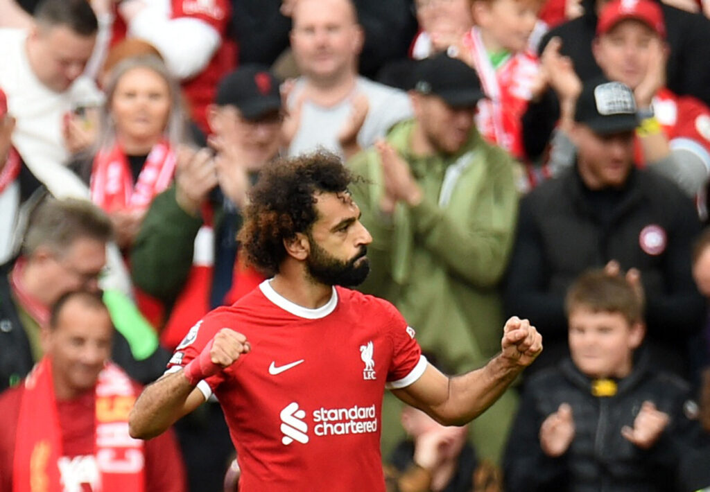 Salah scorer til 1-0 for Liverpool mod West Ham