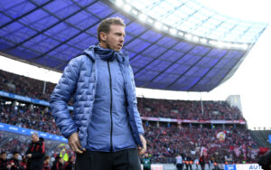 Julian Nagelsmann er efter sigende favorit til at tage over som tysk landstræner.
