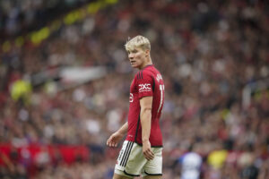 Rasmus Højlund for Manchester United i Premier League