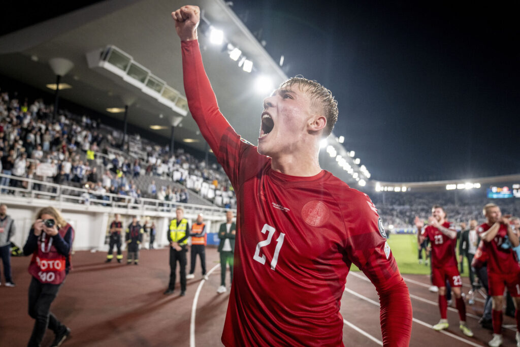 Rasmus Højlund har været en af de helt store stjerner på det danske landshold i EM-kvalifikationen.