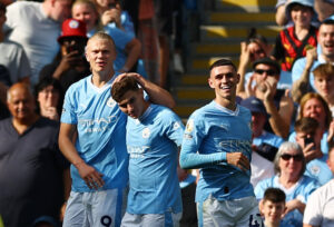 Arsenal overvejer Manchester Citys Julian Alvarez.