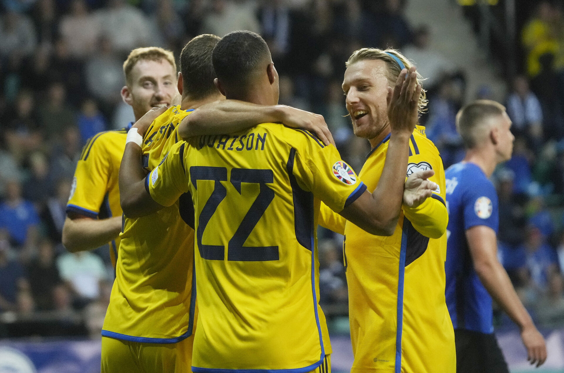 Claesson scorede i overlegen Sverige-sejr mod Estland Ints Kalnins/Reuters/Ritzau Scanpix