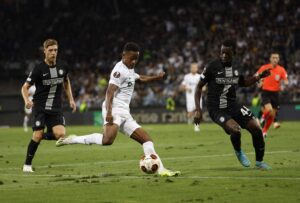 Sturm Graz mødte Sporting i Europa League.