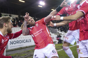 Raúl Albentosa er ofte centrum for begivenhederne, når Vejle spiller.