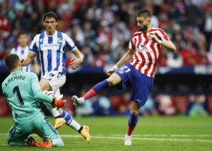 Atletico Madrid har taget afsked med Yannick Ferreira Carrasco, der tager til Saudi Arabien.