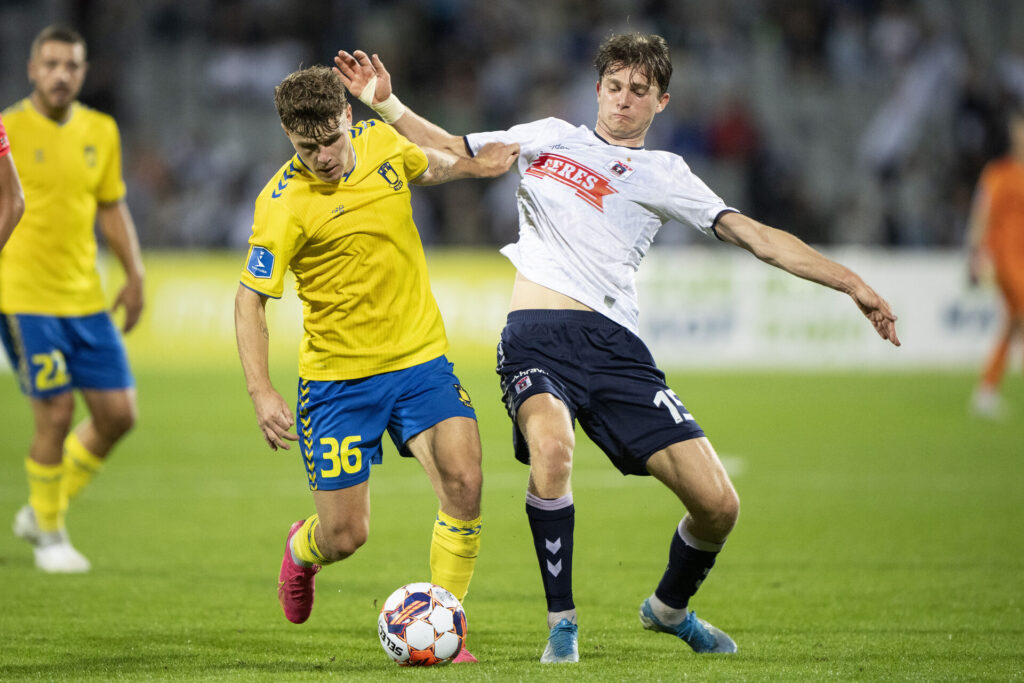Magnus Knudsen for AGF imod Brøndby