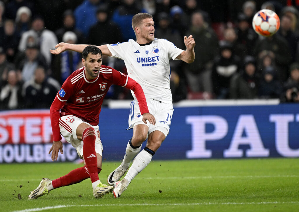 Andreas Cornelius inden Oddset Pokal-møde med FC Midtjylland