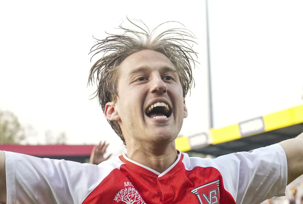 Mucolli, her for Vejle, blev helten i svensk fodbold søndag for IFK Gøteborg