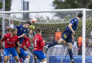 Mathias Kvistgaarden var en smule utilfreds med at blive skiftet ud mod Hvidovre.