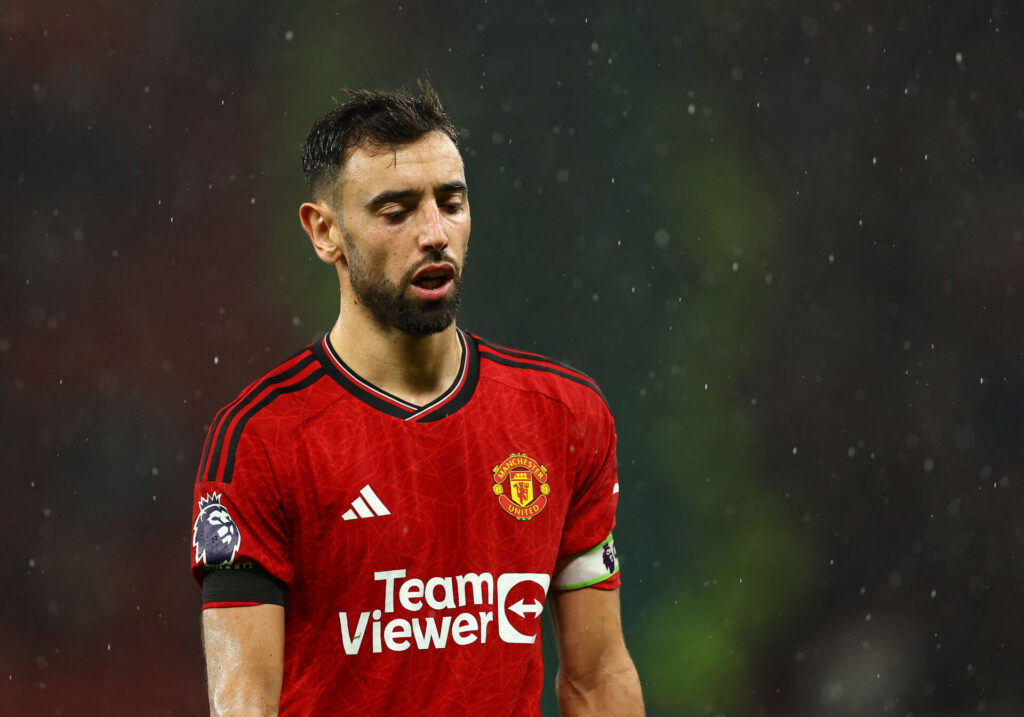 Bruno Fernandes efter Manchester Uniteds 0-3 nederlag til Manchester City i Premier League.