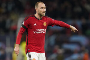 Christian Eriksen og Rasmus Højlund har begge fundet vej til startelleveren mod Manchester City.