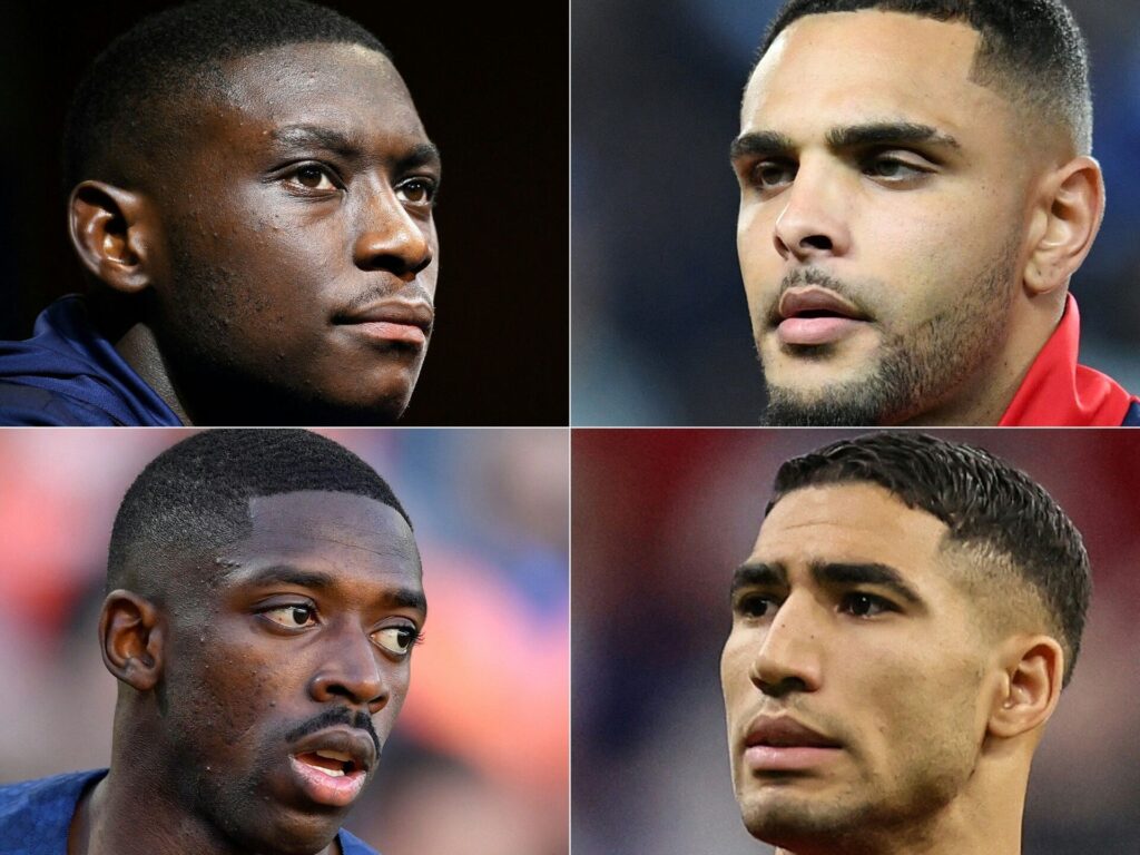 Fire af Paris Saint-Germains spillere har modtaget en kamps betinget karantæne efter at have sunget fornærmende sange mod Marseille-fans.