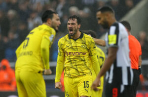 Dortmund vandt over Newcastle