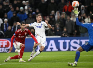 Andreas Cornelius er tilbage i FCK-truppen mod Hvidovre IF.